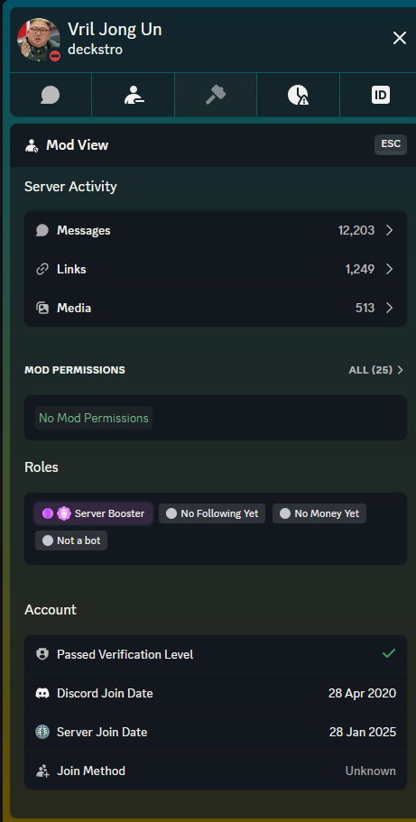 Vril Jong Un Mod View